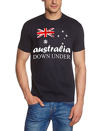 Coole-Fun-T-Shirts Australia Vintage NEU Down Under Australien Tshirt-Navy GR.XL von Coole-Fun-T-Shirts