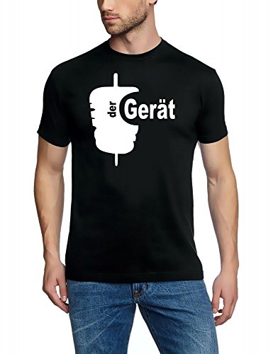 Coole-Fun-T-Shirts DER GERÄT ! Döner T-Shirt Slimfit schwarz-Weiss Gr.XXL von Coole-Fun-T-Shirts