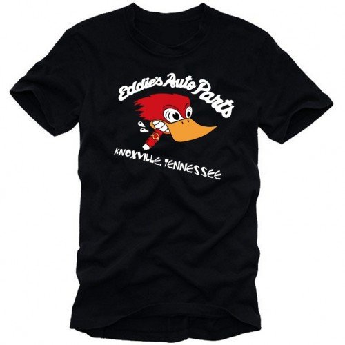 Coole-Fun-T-Shirts Eddies Auto Parts - Jack Ass - Knoxville schwarz T-Shirt, GR.L von Coole-Fun-T-Shirts