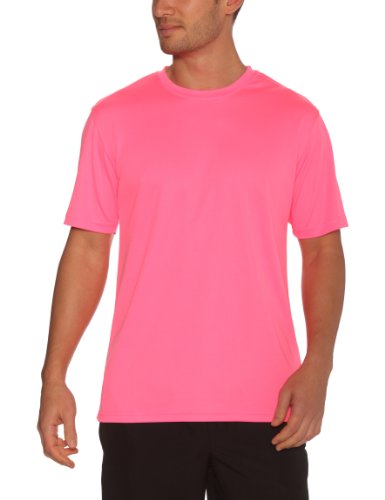 Coole-Fun-T-Shirts Herren NEON T-Shirt floureszierend neonpink, XL von Coole-Fun-T-Shirts