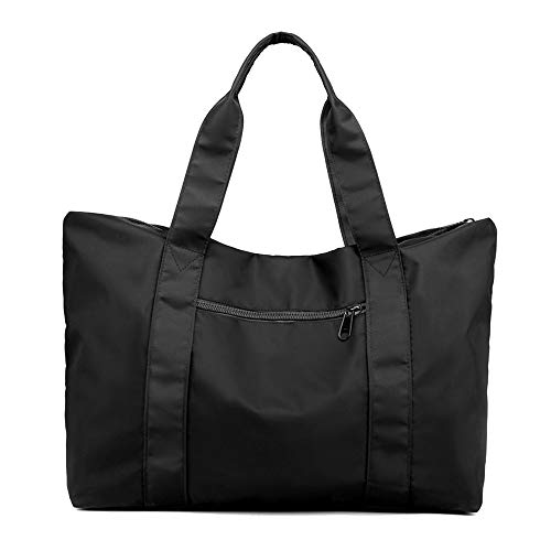 Coolives Damen Shopper Große Taschen Tote Handtaschen Casual Schultertasche Schwarz EINWEG von Coolives