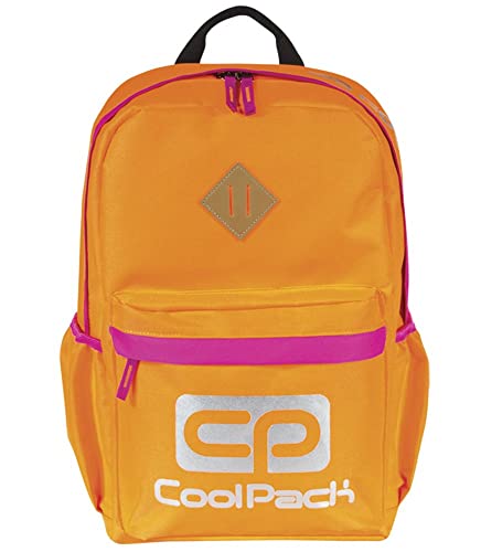 Coolpack 44615CP, Schulrucksack JUMP NEON ORANGE TWIST, Orange, 44 x 31 x 14 cm von CoolPack