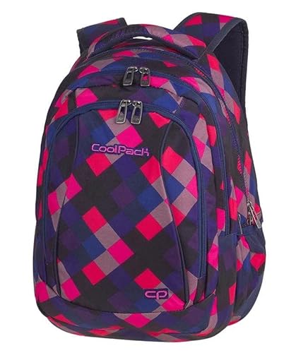 Coolpack Combo school backpack 3 compartments 29 litres 46 x 30 x 20 cm Electric Pink 82270CP von CoolPack