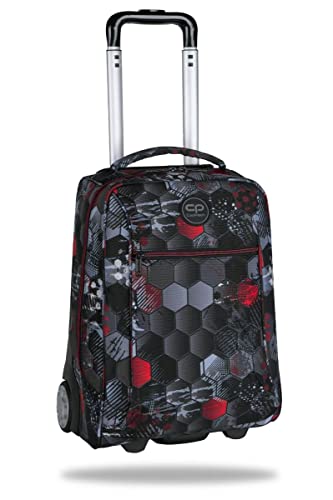 Coolpack E86526, Schulrucksack mit Rollen COMPACT LIKE A BALL, Multicolor von CoolPack