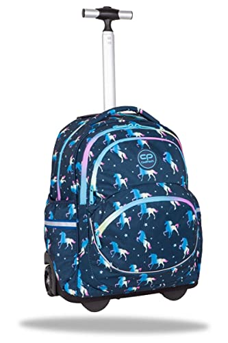 Coolpack F035670, Schulrucksack mit Rollen STARR BLUE UNICORN, Multicolor von CoolPack