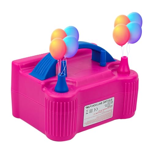 Coriver Elektrische Luftballonpumpe, 600W Luftballonpumpe Elektrisch, Luftballon Aufblasgerät Pumpe mit 2 Inflationsmodi, Ballonpumpe für Party Hochzeit Geburtstag von Coriver