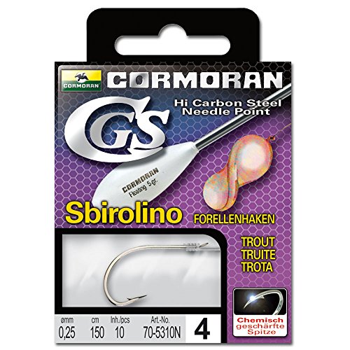 Cormoran Gebundene Haken CGS Sbirolino 5310N 4 von Cormoran