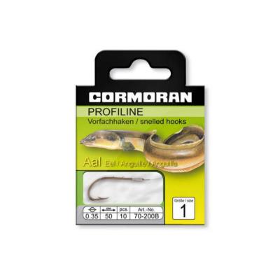 Cormoran PROFILINE Aalhaken brüniert Gr.10 0,25mm von Cormoran
