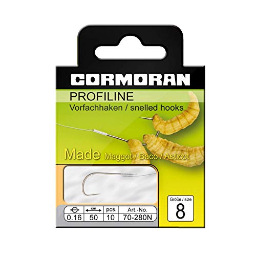 Cormoran PROFILINE Madenhaken Nickel Gr. 14 0,12mm von Cormoran