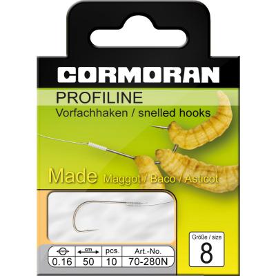 Cormoran PROFILINE Madenhaken nickel Gr.12 0,16mm von Cormoran