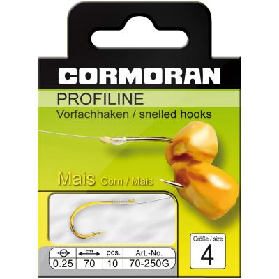 Cormoran PROFILINE Maishaken gold Gr.10 0,18mm von Cormoran