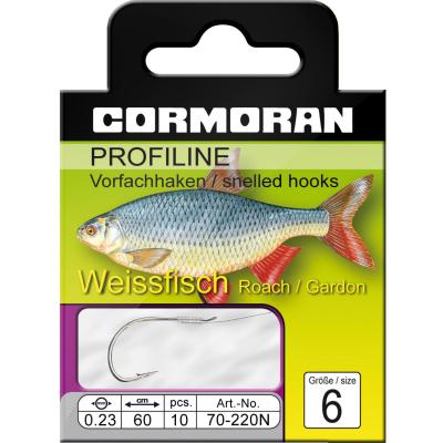 Cormoran PROFILINE Weißfischhaken nickel Gr.12 0,16mm von Cormoran
