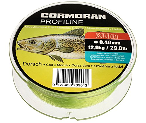 Cormoran Profiline Dorsch fluo-gelb 0.50mm 17.5kg 200m von Cormoran