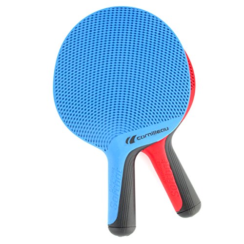 Cornilleau CORNILLEAUSoftbat Eco Design Tischtennisschläger (Set von 2), rot/blau, Einheitsgröße von Cornilleau