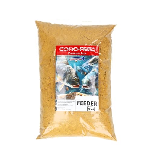 Corofish Grundfutter Feed Premium Line Feeder medium 2,5Kg Angelfutter Grundfutter Fertigfutter Futtermittel von Corofish