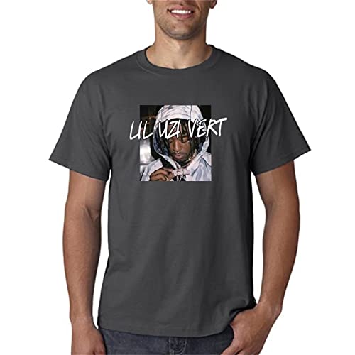 Corsehild Herren T-Shirt Lil Uzi Vert Rap Hip-Hop Bedrucktes T-Shirt Damen Sommer Top Streetwear Casual Sport Kurzarm T-Shirt S-4XL von Corsehild