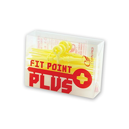 Cosmo Fit Point Plus Gelb - 50 Spitzen von RED DRAGON
