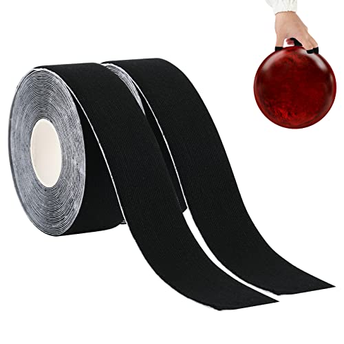 Cosmos Set mit 2 Rollen Bowling-Fingerband Daumenband elastisches Bowling-Ball Daumenband schützendes Bowling-Zubehör für Bowler Sport Übung Workout, jede Rolle 2,5 cm x 5 m von Cosmos