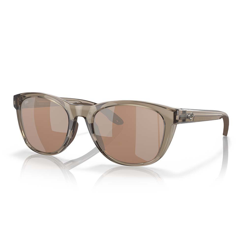 Costa Aleta Polarized Sunglasses Golden Copper Silver Mirror 580G/CAT2 Frau von Costa