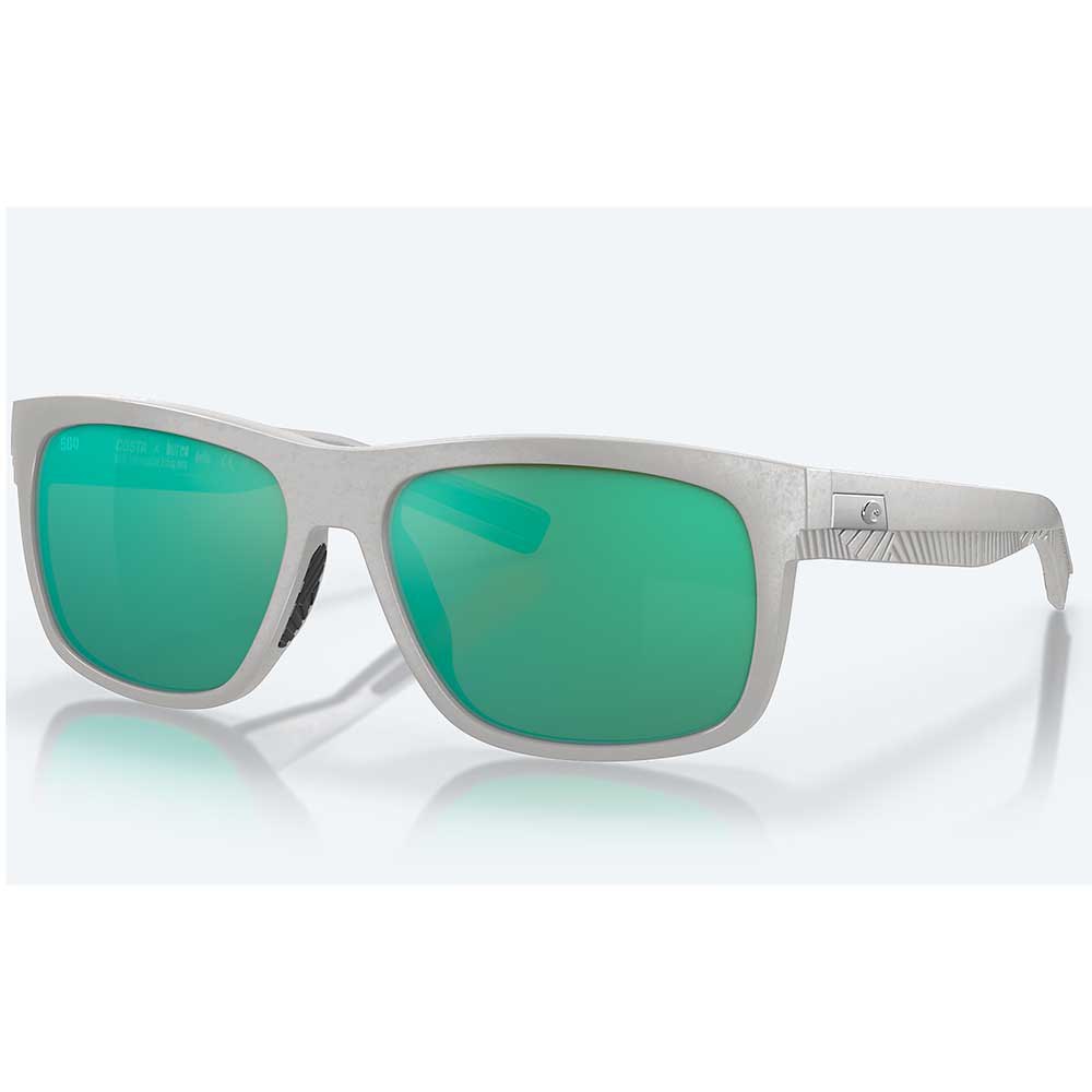Costa Baffin Mirrored Polarized Sunglasses Silber Green Mirror 580G/CAT2 Frau von Costa