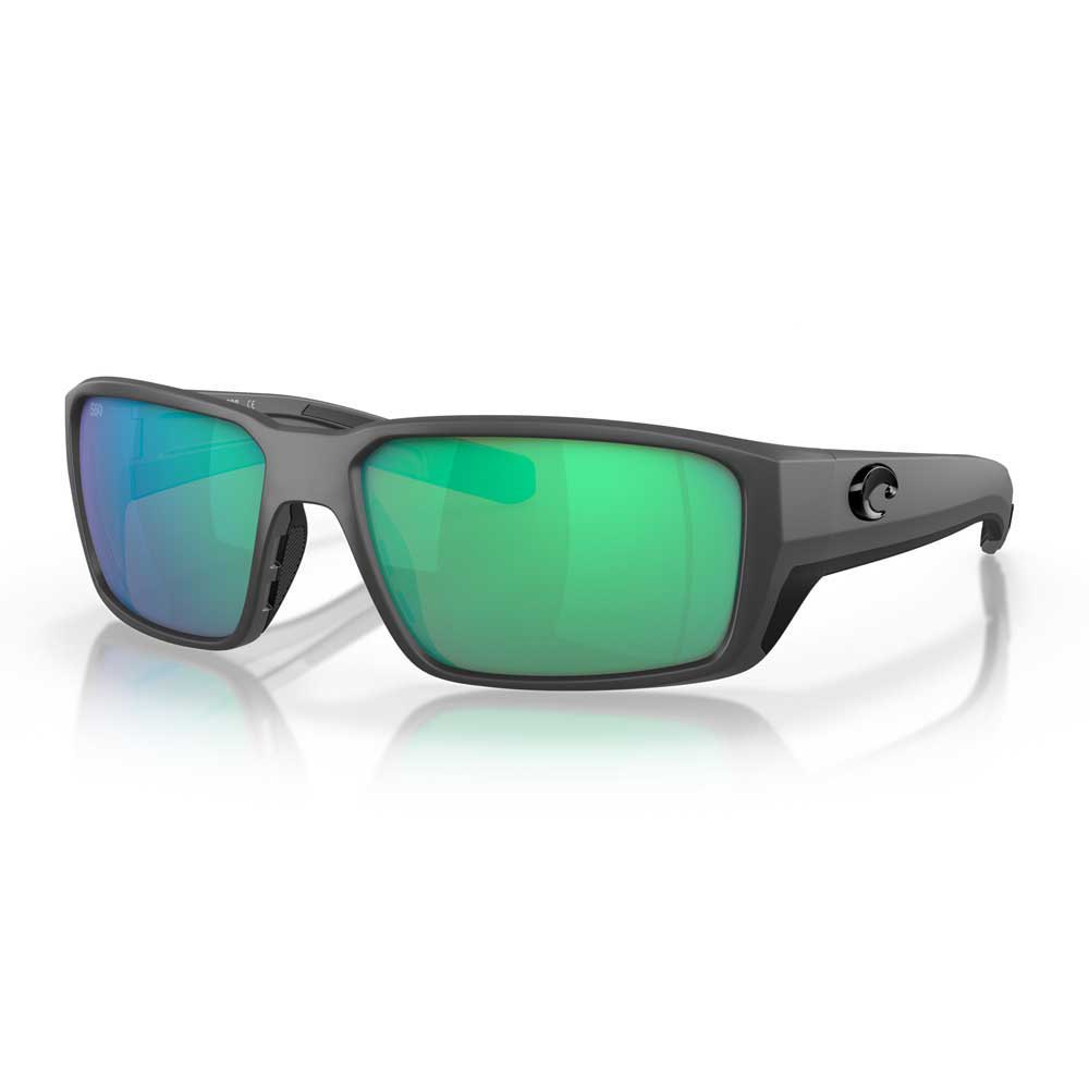 Costa Fantail Pro Mirrored Polarized Sunglasses Grau,Golden Green Mirror 580G/CAT2 Frau von Costa