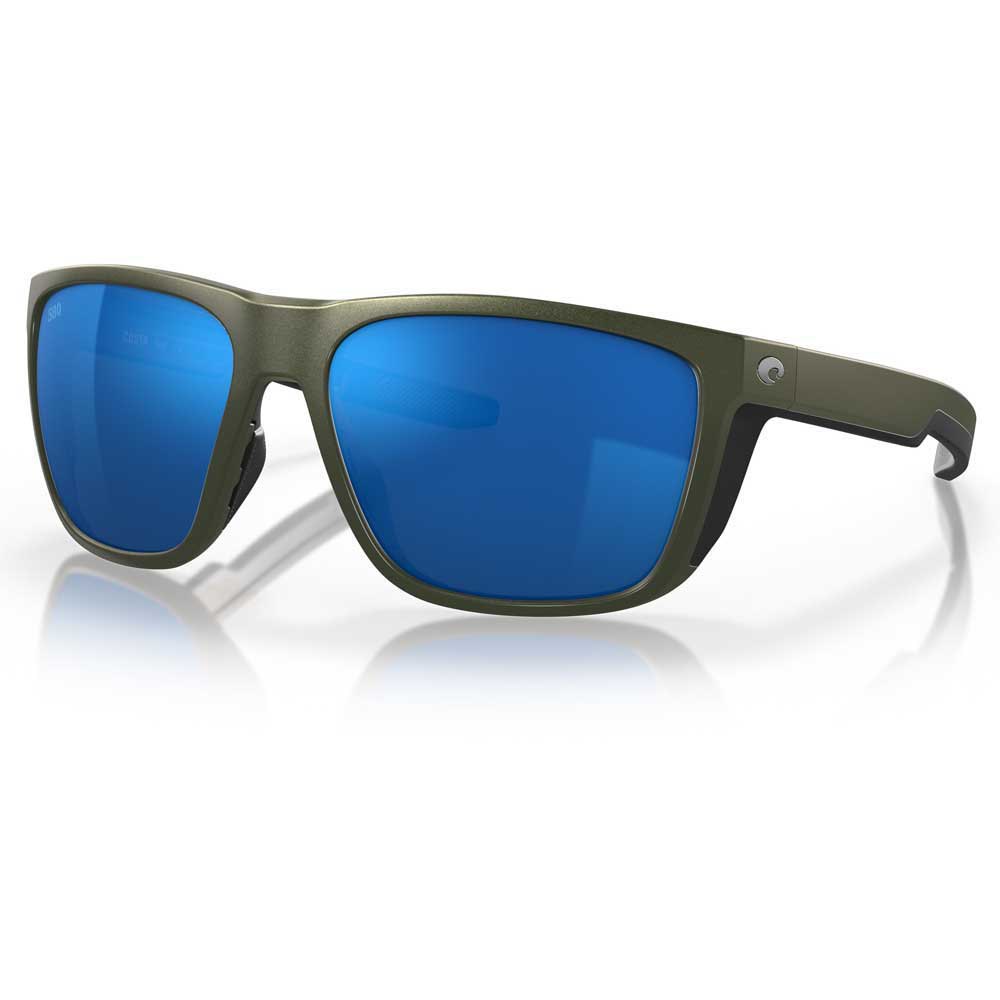 Costa Ferg Mirrored Polarized Sunglasses Golden Blue Mirror 580G/CAT3 Frau von Costa