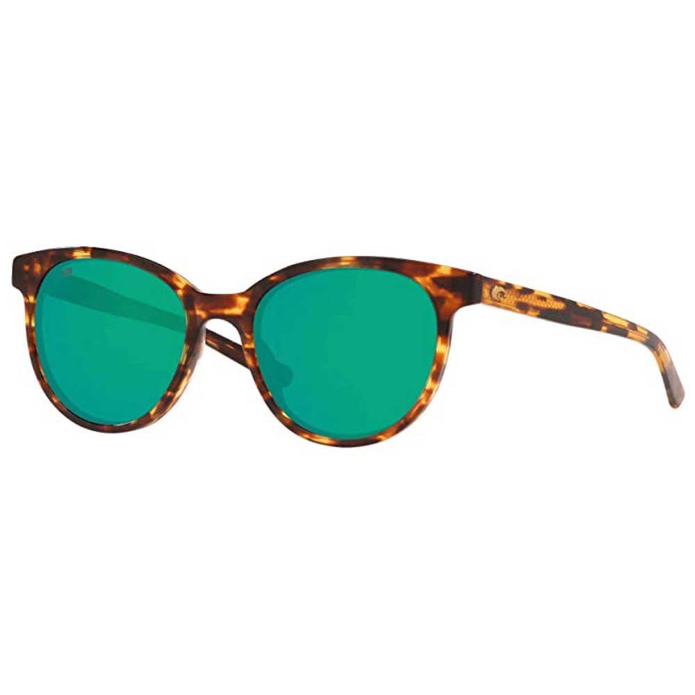 Costa Isla Mirrored Polarized Sunglasses Golden Green Mirror 580G/CAT2 Mann von Costa