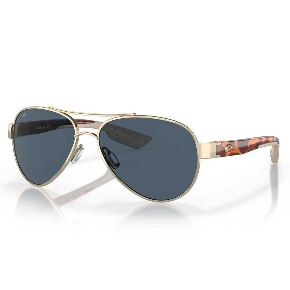 Costa Loreto Polarized Sunglasses Golden Gray 580P/CAT3 Mann von Costa