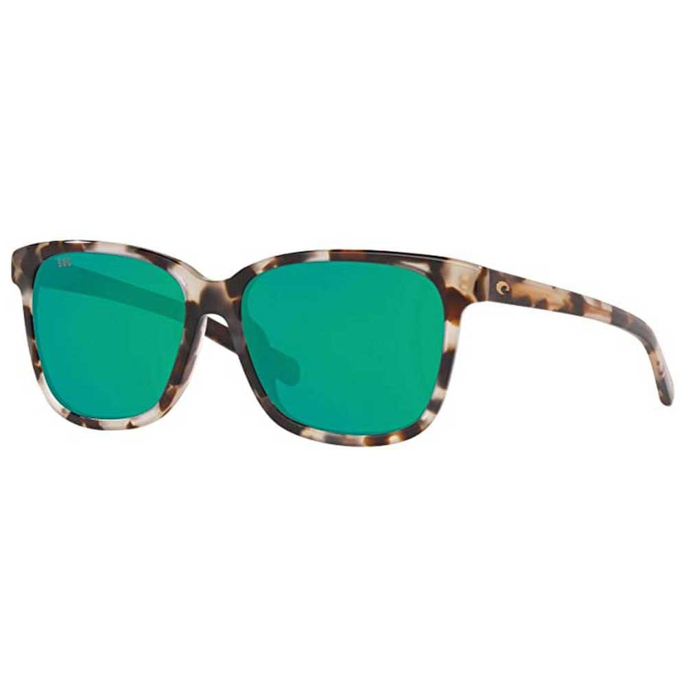 Costa May Mirrored Polarized Sunglasses Golden Green Mirror 580G/CAT2 Mann von Costa