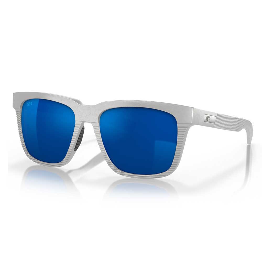Costa Pescador Mirrored Polarized Sunglasses Durchsichtig Gray Blue Mirror 580G/CAT3 Frau von Costa