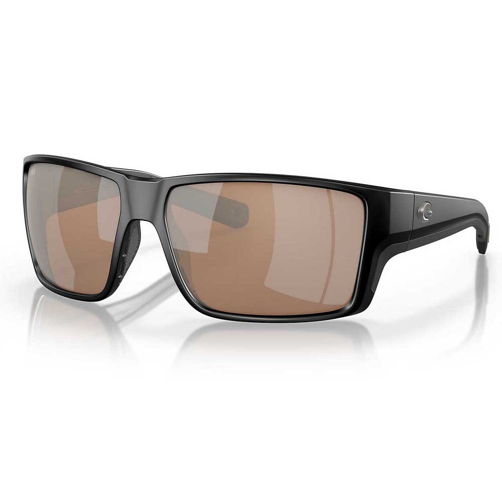 Costa Reefton Pro Mirrored Polarized Sunglasses Golden Copper Silver Mirror 580G/CAT2 Frau von Costa