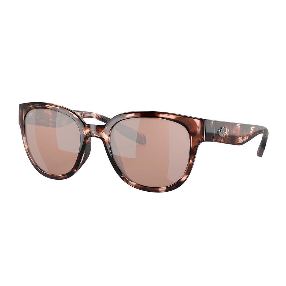 Costa Salina Mirrored Polarized Sunglasses Golden Copper Silver Mirror 580P/CAT2 Mann von Costa