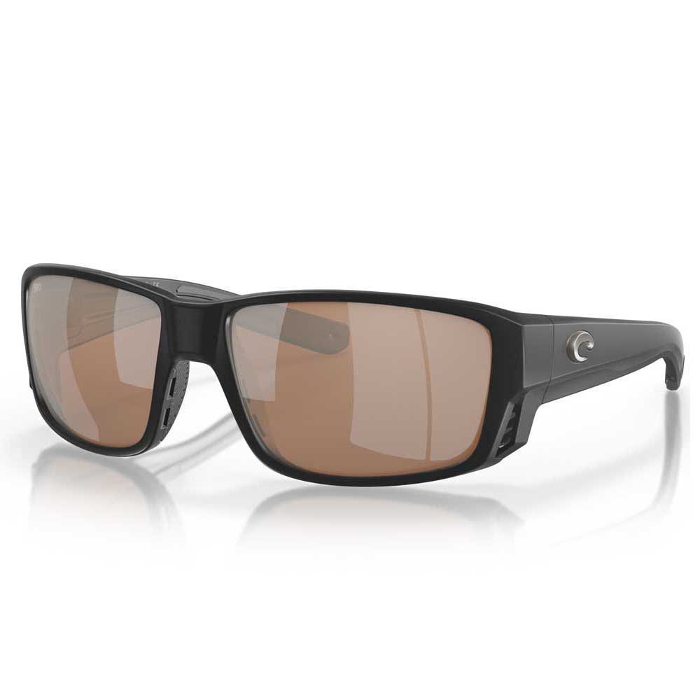 Costa Tuna Alley Pro Mirrored Polarized Sunglasses Golden Copper Silver Mirror 580G/CAT2 Frau von Costa