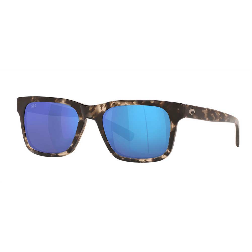 Costa Tybee Mirrored Polarized Sunglasses Golden Blue Mirror 580G/CAT3 Frau von Costa