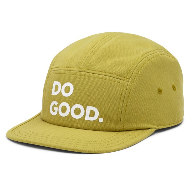 Cotopaxi - Do Good 5-Panel Hat - Cap Gr One Size gelb von Cotopaxi