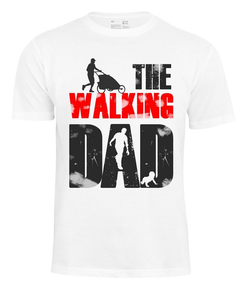 Cotton Prime® T-Shirt »"THE WALKING DAD"« von Cotton Prime®