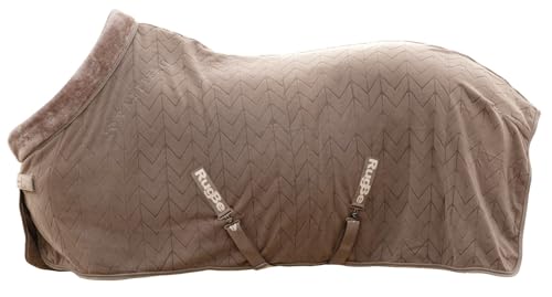 Covalliero Fleecedecke Abschwitzdecke Taupe H/W 24, Größe:155 cm von Covalliero