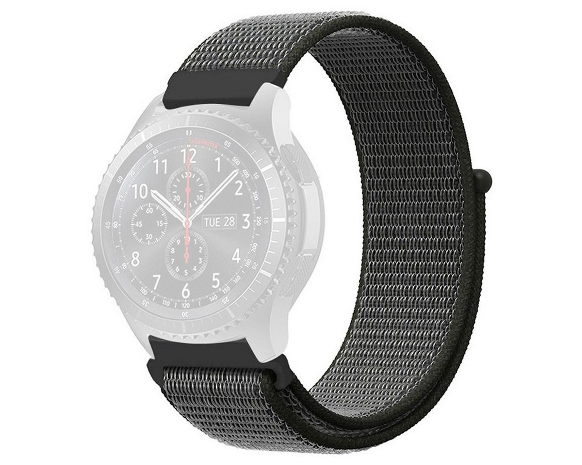 CoverKingz Handyhülle Armband für Samsung Galaxy Watch 3/1/Gear2/S3 Strap Watchband Nylon, Flexibel Stretch von CoverKingz