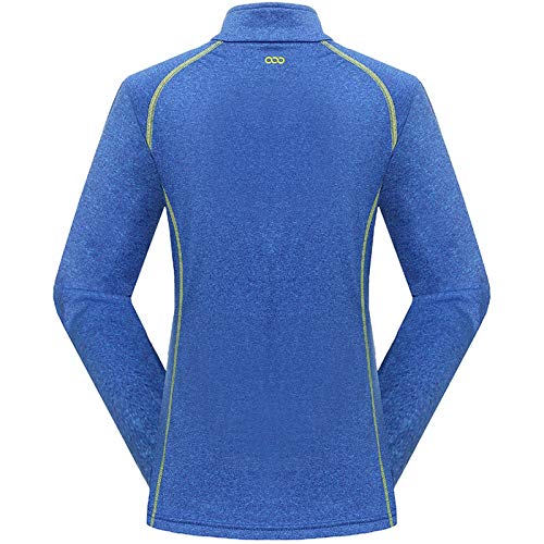 Cox Swain 33,000ft Damen Outdoor Funktionsshirt Ambar - Rascher Feuchtigkeitstransport (Quick Dry), Colour: Blue, Size: L von Cox Swain