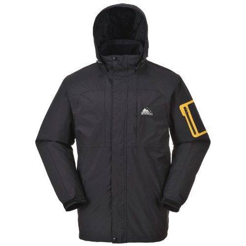 Cox Swain Titanium Herren 2-Lagen Outdoor Funktionsjacke Colorado Titanium 8.000mm Wassersäule, Colour: Black, Size: S von Cox Swain