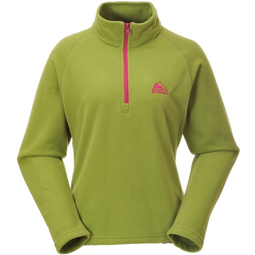 Cox Swain Women Fleecepullover Base, Colour: Green/Pink Zipper, Size: M von Cox Swain