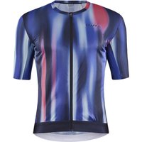 CRAFT ADV Aero Fahrradtrikot Herren 396007 - blaze/multi XXL von Craft