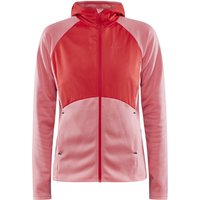CRAFT ADV Essence Jersey Kapuzen-Trainingsjacke Damen 731419 - arrosa/reddish L von Craft