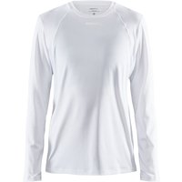 CRAFT ADV Essence langarm Trainingsshirt Damen 900000 - white L von Craft