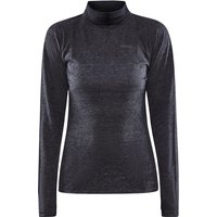 CRAFT ADV SubZ Wool langarm Laufshirt 2 Damen 999000 - black XS von Craft