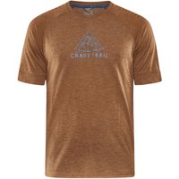 CRAFT ADV Wool Trailrunningshirt Herren 685200 - roots/melange XXL von Craft