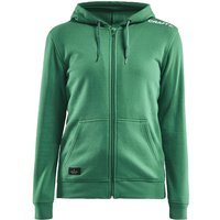 CRAFT Community Kapuzenjacke Damen 651000 - team green L von Craft