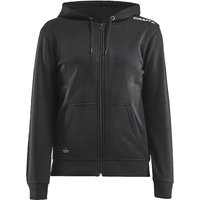 CRAFT Community Kapuzenjacke Damen 999000 - black L von Craft