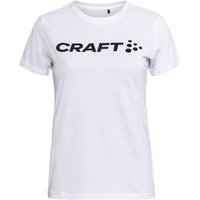 CRAFT Community Logo T-Shirt Damen 900200 - white/melange L von Craft