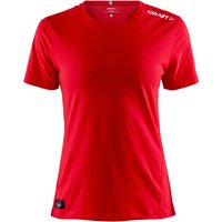 CRAFT Community Mix T-Shirt Damen 430000 - bright red S von Craft